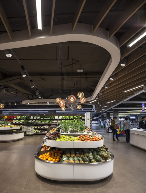 Spar supermarket in Budapest by LAB5 architects