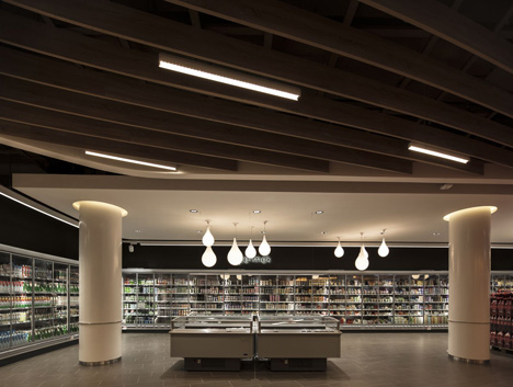 Spar supermarket in Budapest by LAB5 architects