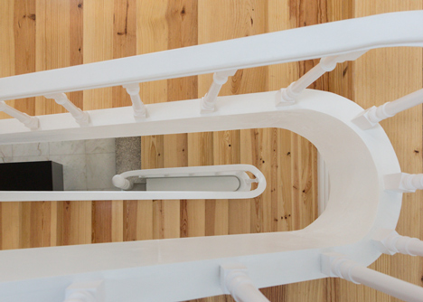 Portuguese townhouse meets Alpine chalet at this renovation by Tiago do Vale Arquitectos