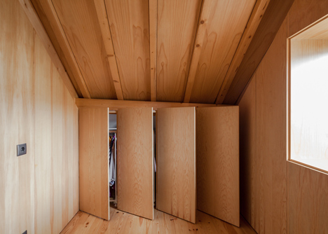 Portuguese townhouse meets Alpine chalet at this renovation by Tiago do Vale Arquitectos
