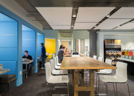 Twitter's colourful global headquarters by IA Architects and Lundberg Design