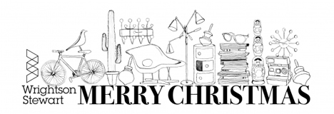 Wrightson Stewart christmas card