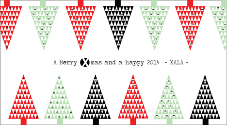 XALA christmas card
