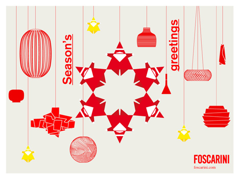 Foscarini christmas card
