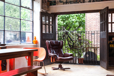 Airbnb Hoxton Loft interior