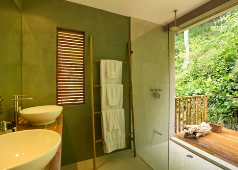 Casa Flotanta by Benjamin Garcia Saxe Architecture is raised above a forest