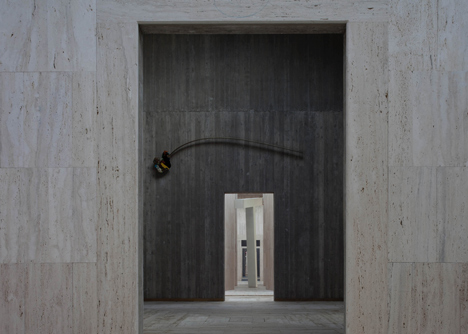 Extension to Gubbio Cemetery by Andrea Dragoni
