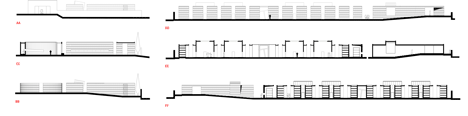 Extension to Gubbio Cemetery by Andrea Dragoni