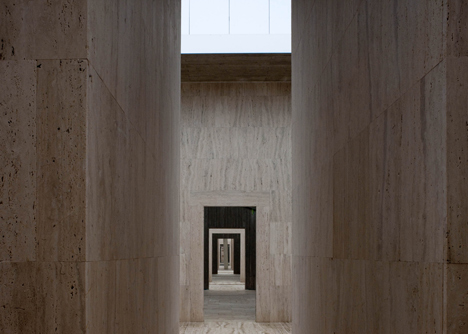 Extension to Gubbio Cemetery by Andrea Dragoni