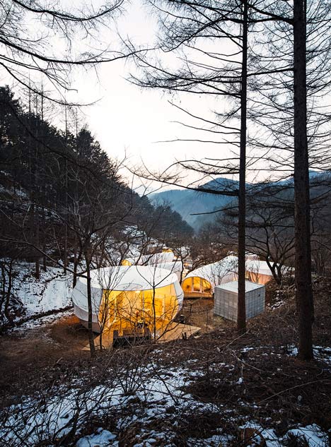 Glamping in Korea by ArchiWorkshop