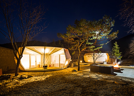 Glamping in Korea by ArchiWorkshop