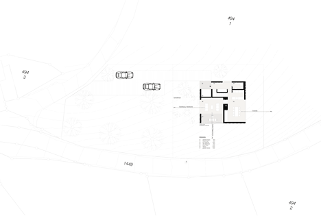 Bernardo Bader's Haus Fontanella is a chalet built from pine and spruce