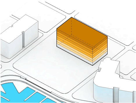 Honeycomb building by BIG
