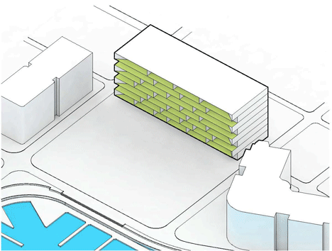 Honeycomb building by BIG