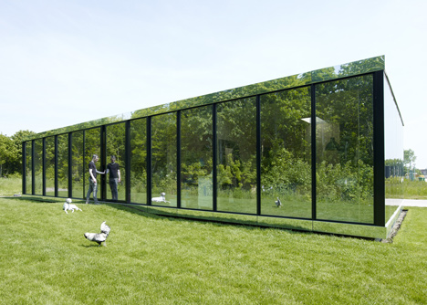 Mirror House by Johan Selbing and Anouk Vogel