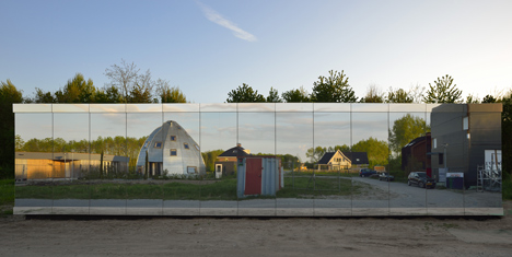 Mirror House by Johan Selbing and Anouk Vogel