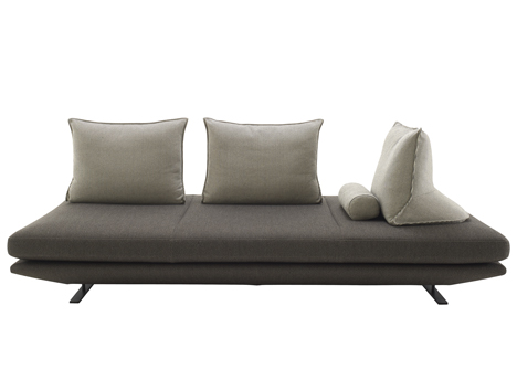 Prado sofa with moveable cushions by Christian Werner for Ligne Roset