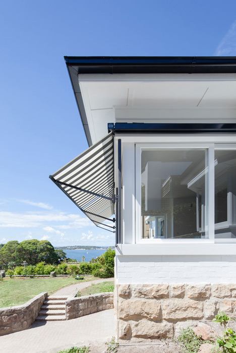 Renovated single-storey house with distorted ceiling voids by Tribe Studio
