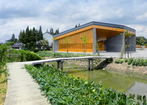 Six-sided community centre in Shanghai by Scenic Architecture Office