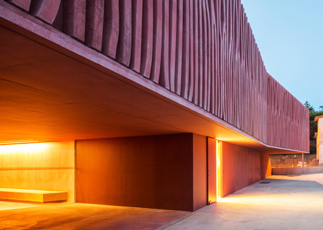 Student housing with a coral-inspired facade by Atelier Fernandez & Serres