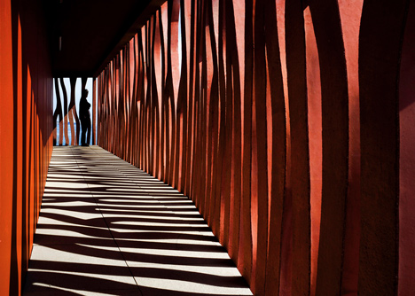 Student housing with a coral-inspired facade by Atelier Fernandez & Serres