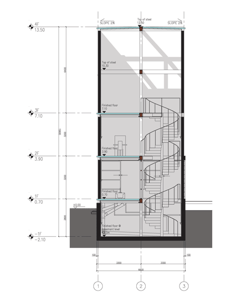 Vertical Glass House by Atelier FCJZ