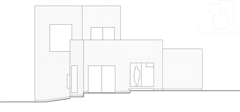 South facade of Villa Weinberg by Weinberg Architects and Friis and Moltke