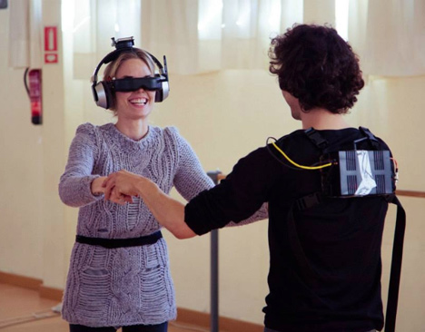 Virtual reality headset by BeAnotherLab