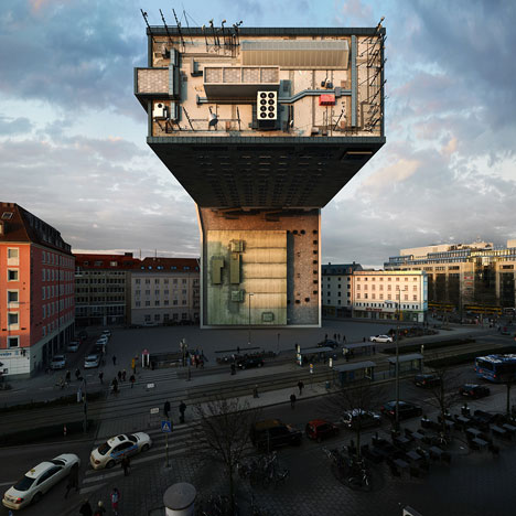 Photographer Victor Enrich turns a Munich hotel upside down and inside out