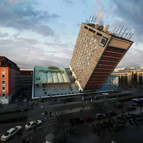 Photographer Victor Enrich turns a Munich hotel upside down and inside out