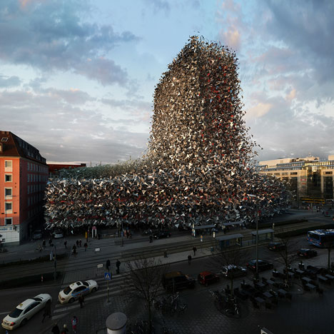 Photographer Victor Enrich turns a Munich hotel upside down and inside out