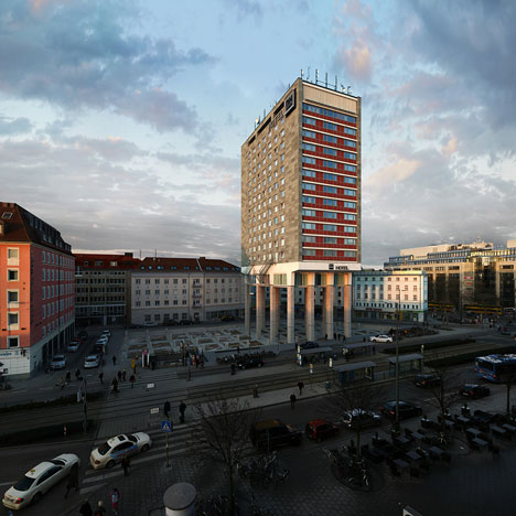Photographer Victor Enrich turns a Munich hotel upside down and inside out