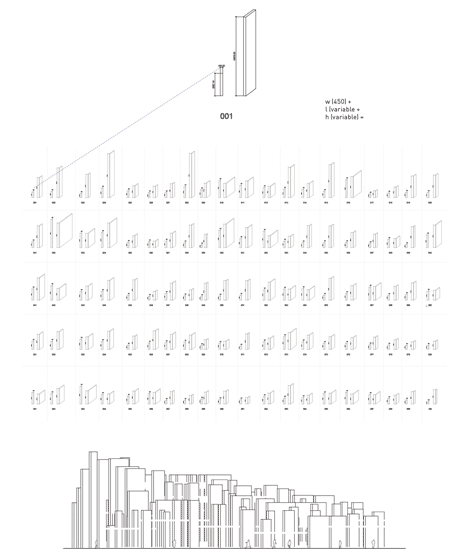 CAZA's 100 Walls Church is surrounded by staggered walls and partitions