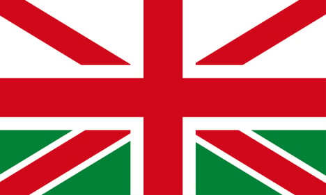 Alternative designs proposed for the union jack flag without Scotland
