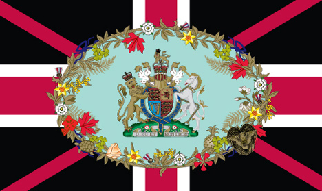 Alternative designs proposed for the union jack flag without Scotland