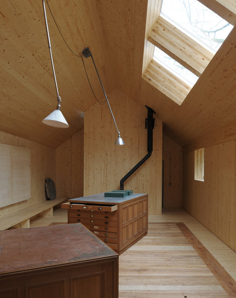 Architecture Archive and Office by Hugh Strange Architects
