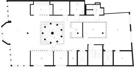 Bergen International Festival offices designed to resemble a workshop