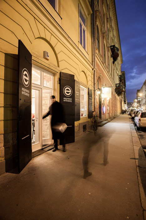 Cafe in Budapest by Spora Architects