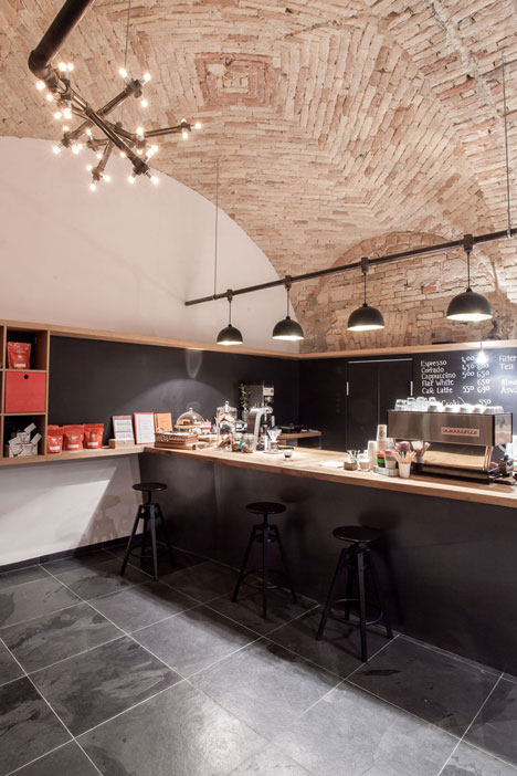 Cafe in Budapest by Spora Architects
