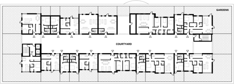 Car park with apartments on its roof by Brisac Gonzalez