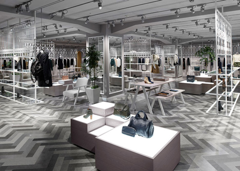 Compolux at Seibu department store Tokyo by Nendo