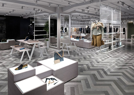 Compolux at Seibu department store Tokyo by Nendo