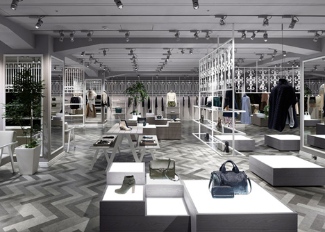 Compolux at Seibu department store Tokyo by Nendo