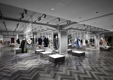 Compolux at Seibu department store Tokyo by Nendo