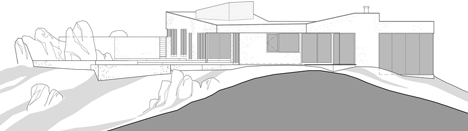 Oller & Pejic's Desert House designed to look "like a shadow"