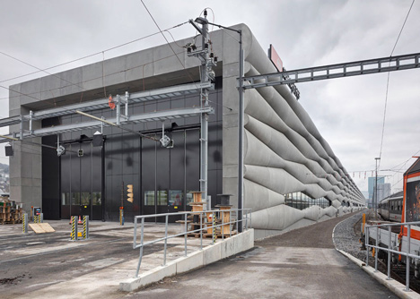Extension of Railway Service Facility in Zurich-Herdern by EM2N Architects