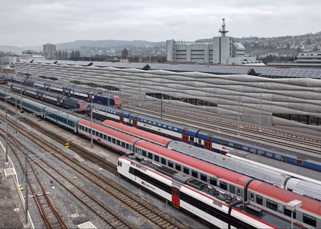 Extension of Railway Service Facility in Zurich-Herdern by EM2N Architects