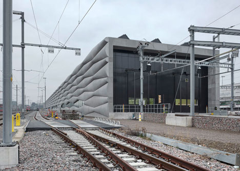 Extension of Railway Service Facility in Zurich-Herdern by EM2N Architects