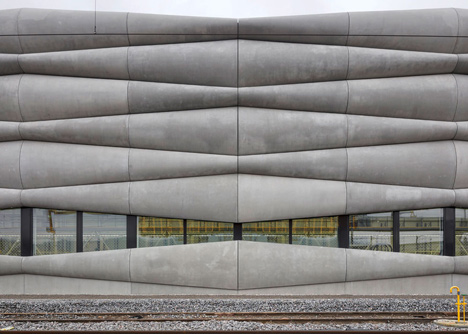Extension of Railway Service Facility in Zurich-Herdern by EM2N Architects