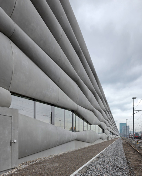 Extension of Railway Service Facility in Zurich-Herdern by EM2N Architects